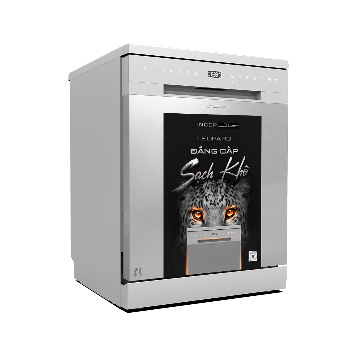 Máy rửa bát Junger JG Leopard DWJ-140 Máy rửa bát Junger JG Leopard DWJ-140 - Ảnh 2