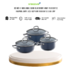 Bộ Nồi WMF Fusiontec Inspire Blueberry 3 Món