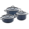 Bộ nồi WMF Fusiontec Inspire Blueberry 3 món, Made In Germany Bộ nồi WMF Fusiontec Inspire Blueberry 3 món, Made In Germany