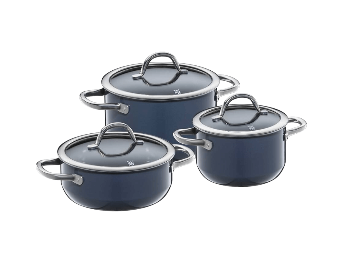 Bộ nồi WMF Fusiontec Inspire Blueberry 3 món, Made In Germany Bộ nồi WMF Fusiontec Inspire Blueberry 3 món, Made In Germany - Ảnh 2
