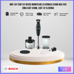 MÁY XAY CẦM TAY BOSCH MSM2650B CÔNG SUẤT 600W
