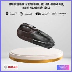 Chia sẻ Máy hút bụi cầm tay BOSCH BHN16L màu nâu