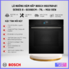 LÒ NƯỚNG KÈM HẤP BOSCH HSG7584B1 SERIES 8 Lò Nướng Kèm Hấp Bosch HSG7584B1 Series 8