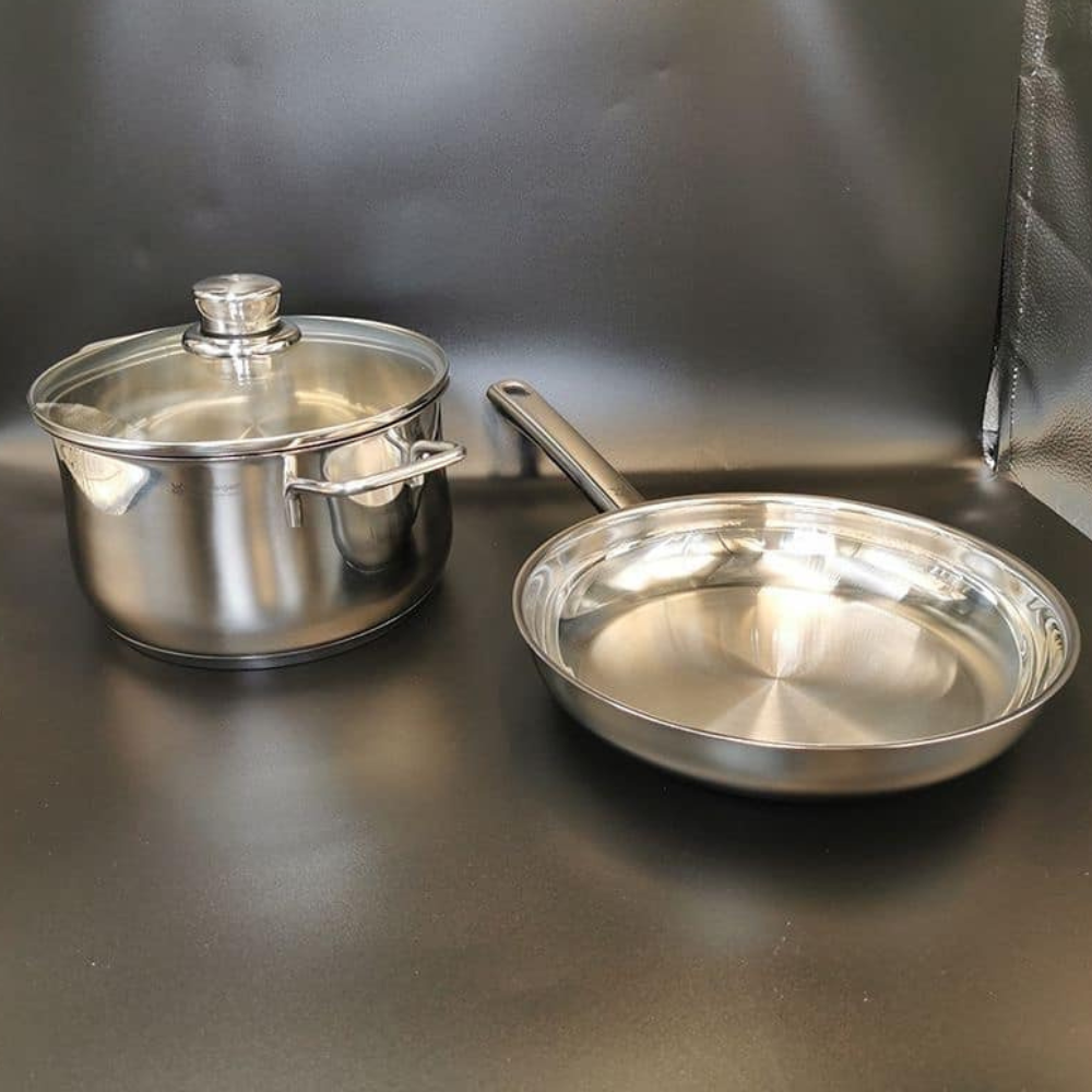 Bộ nồi WMF Diadem Plus 2 món kèm chảo thép WMF 24cm Bộ nồi WMF Diadem Plus 2 món kèm chảo thép WMF 24cm - Ảnh 9