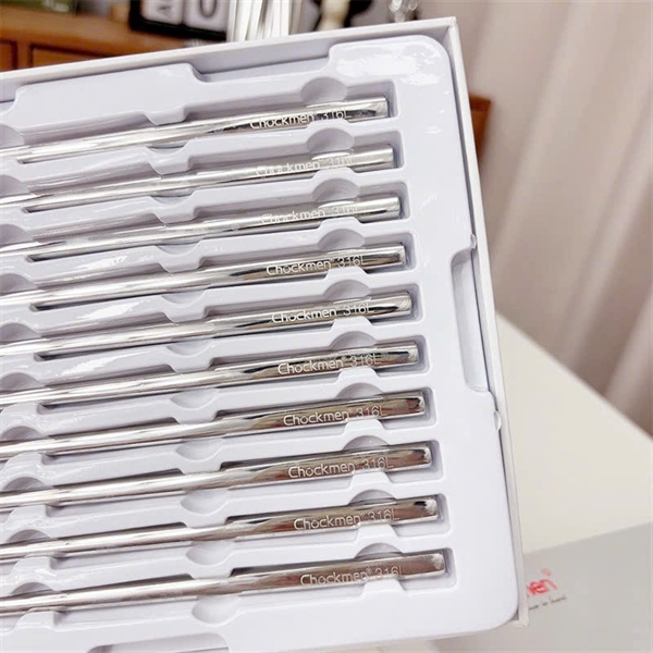HỘP 10 ĐÔI ĐŨA INOX 316 CHOCKMEN S205 - C59 HỘP 10 ĐÔI ĐŨA INOX 316 CHOCKMEN S205 - C59 - Ảnh 5